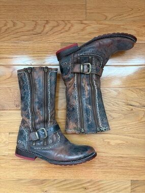 Bed Stu Mid-Calf Women's Boots with Buckle